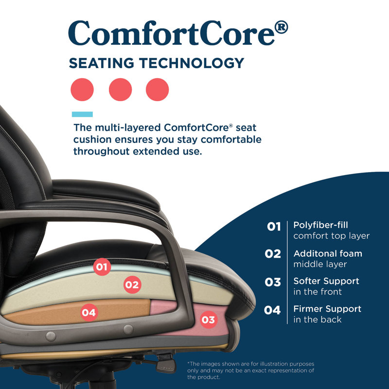 La-Z-Boy® Nova Executive Office Chair, Patented AIR La-Z-Boy® Nova Executive Office Chair, Patented AIR